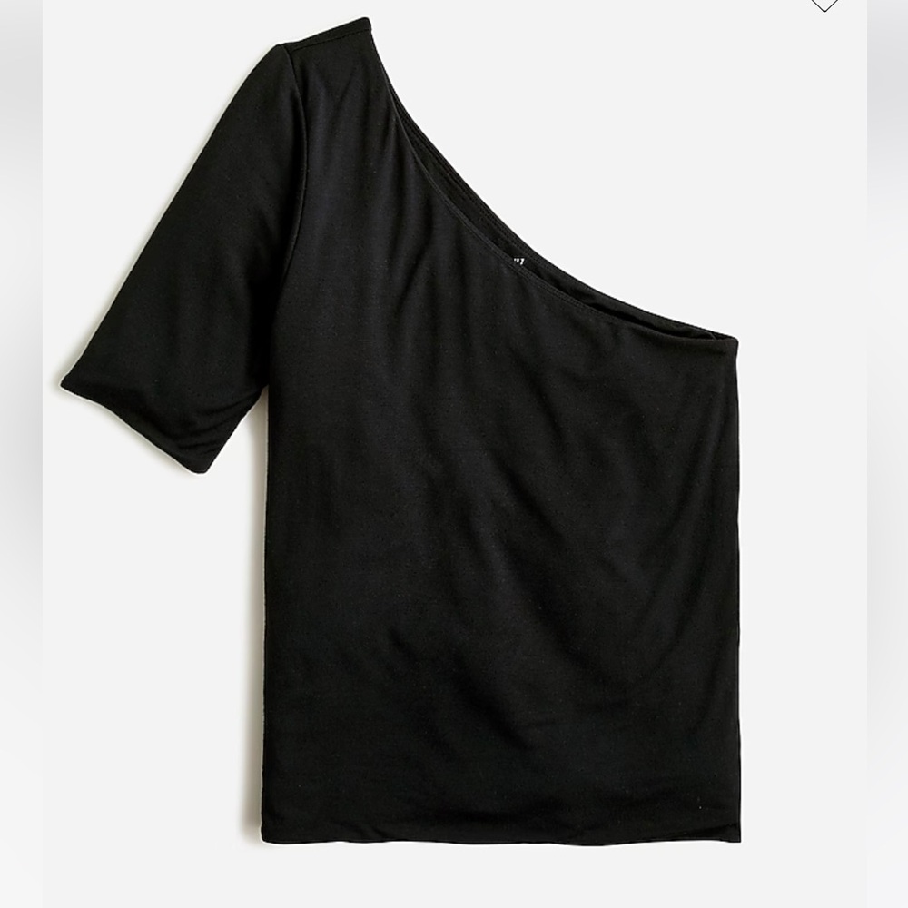 NWT - J Crew Form Knit One Shoulder Top - Size Large